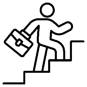 Icon symbolisiert Karriere als systemischer Coach